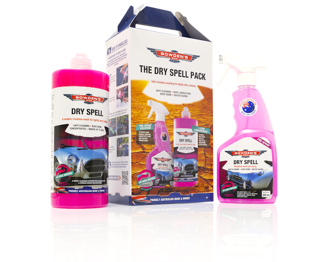 Introducing Dry Spell, our new rinseless wash